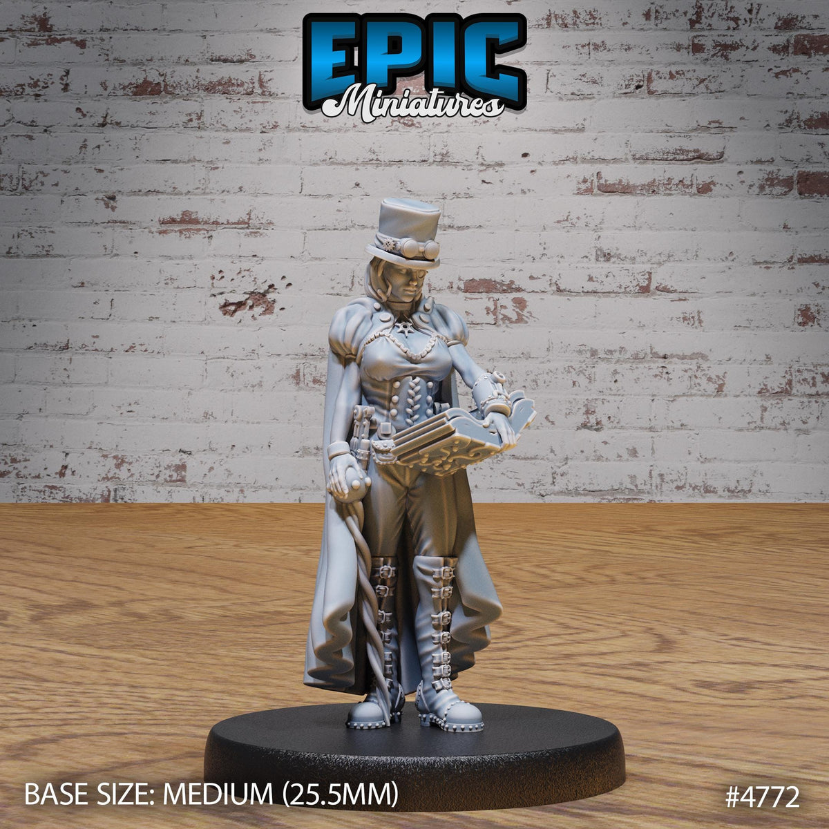 Esoteric Society Option #4772 front DND miniature Steam Society 16k resin