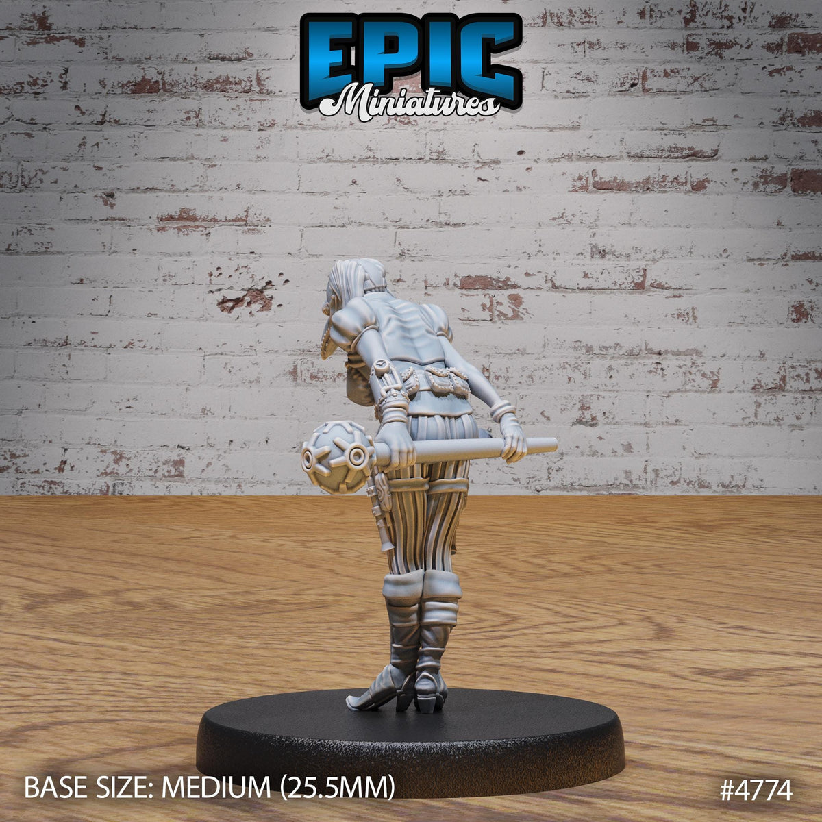 Esoteric Society Option #4774 back DND miniature Steam Society 16k resin