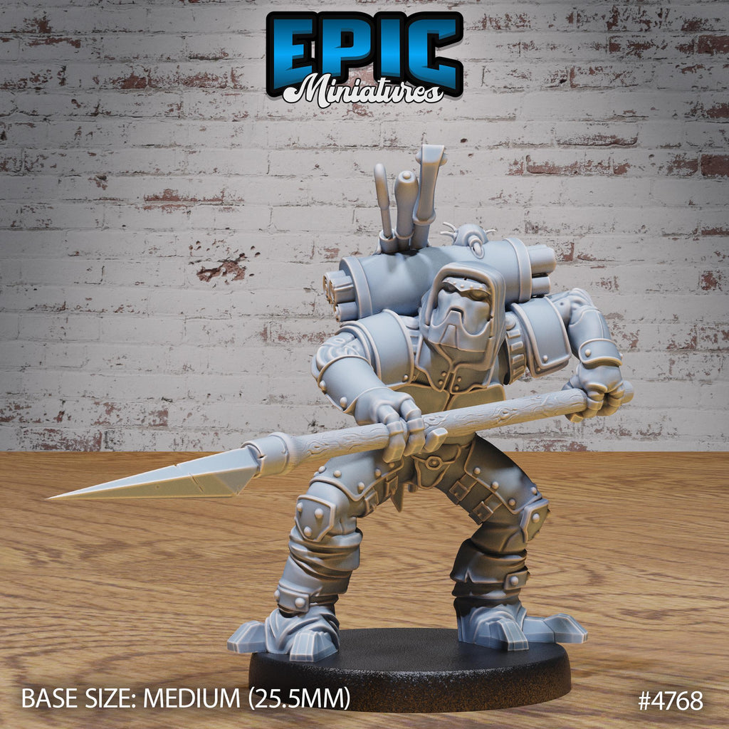 Construct Alchemist Option #4768 front DND miniature Steam Society 16k resin
