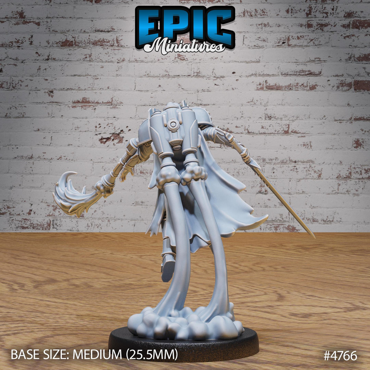 Jetpack Headhunter Option #4766 back DND miniature Steam Society 16k resin