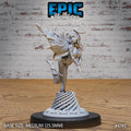 Wonder Pixie Set of 3 DND Minis | Old Fables Collection | TTRPG | Curse of Strahd Netherdeep Exandria Fewild Wildmother Fairy Sprite Fae Option #4745 front DND miniature  16k resin