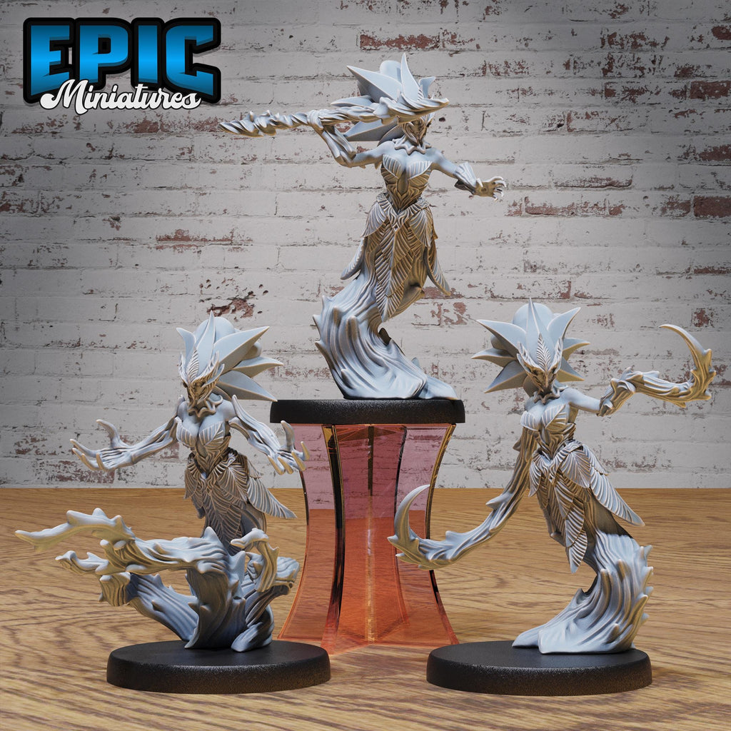 Rose Spirit Set of 3 DND miniatures group photo Old Fables
