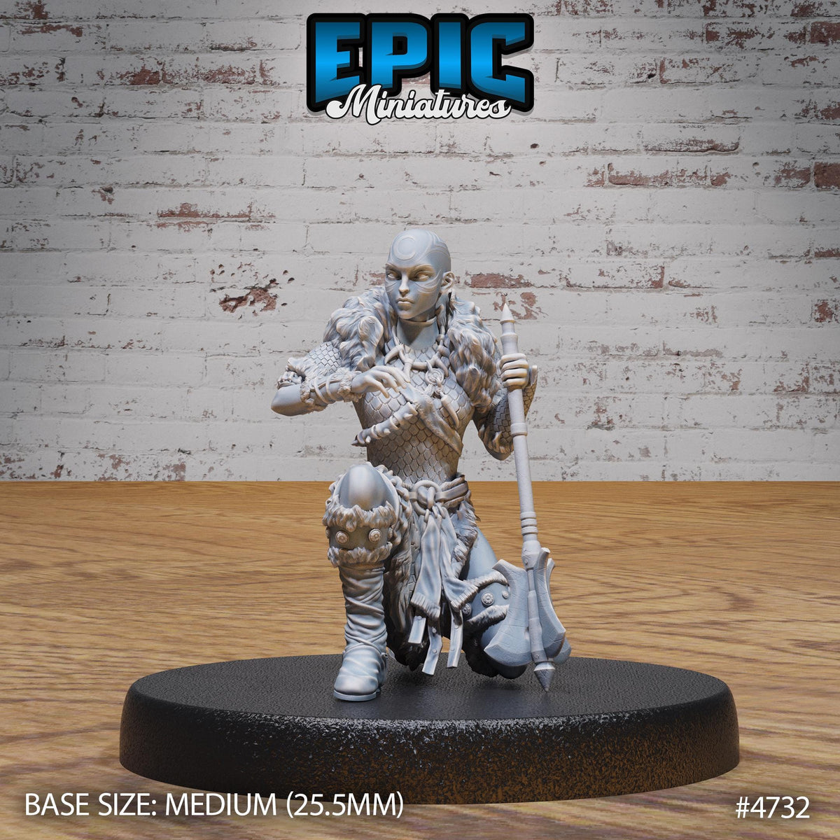 Moon Cultist Option #4732 front DND miniature Old Fables 16k resin