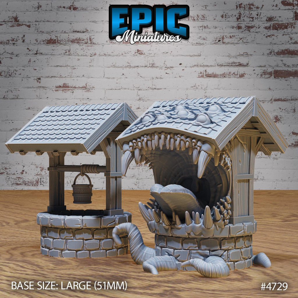 Mimic Well DND miniatures group photo Old Fables