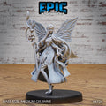 Female Fey Adventurer Option #4724 front DND miniature Old Fables 16k resin