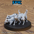 Cat Swarm Option #4718 front DND miniature Old Fables 16k resin
