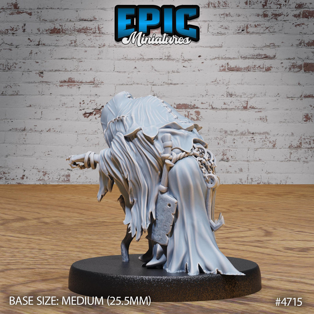 Green Hag Option #4715 back DND miniature Old Fables 16k resin