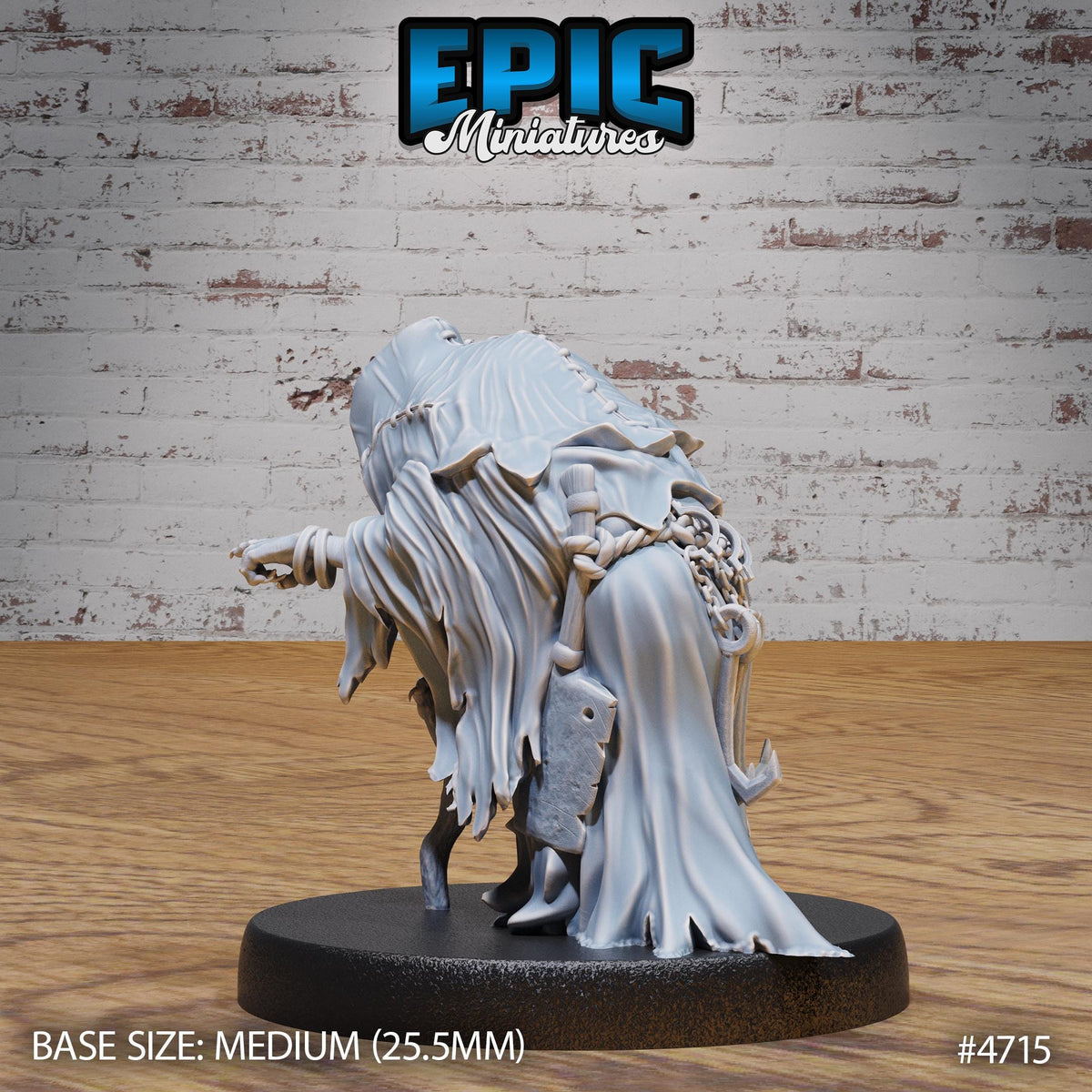 Green Hag Option #4715 back DND miniature Old Fables 16k resin