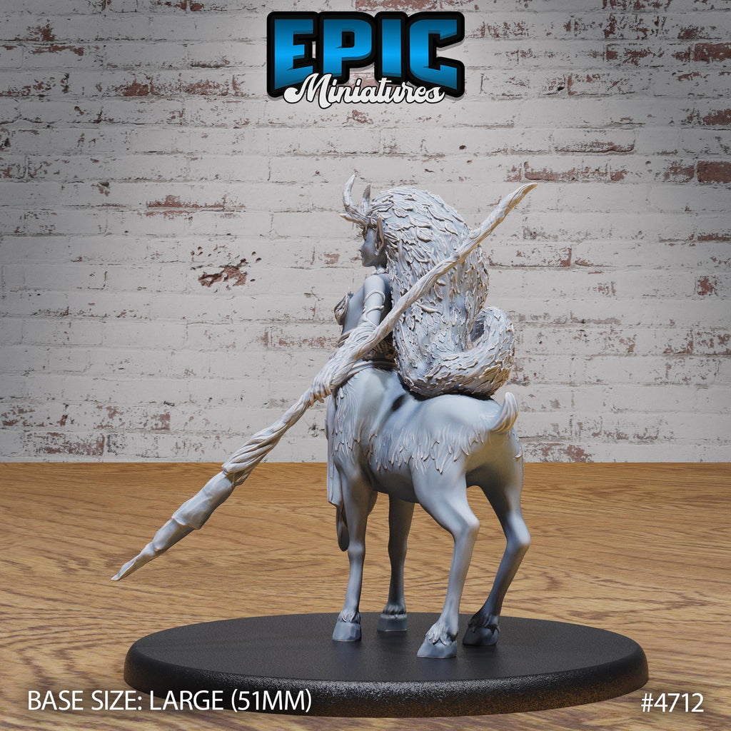 Faun Druid Option #4712 back DND miniature Old Fables 16k resin