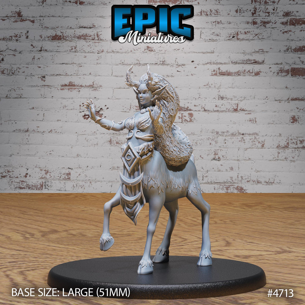 Faun Druid Option #4713 front DND miniature Old Fables 16k resin