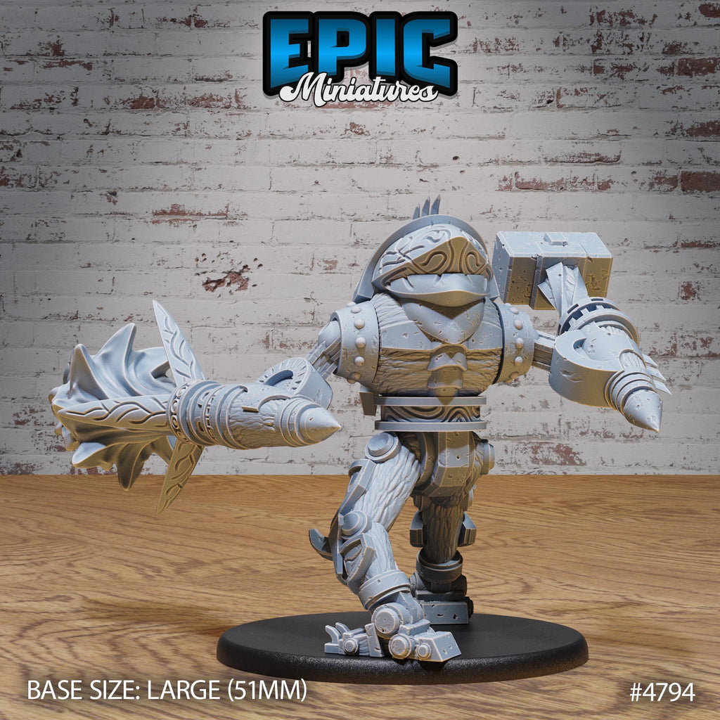 Destruction Automaton Option #4794 back DND miniature Steam Society 16k resin
