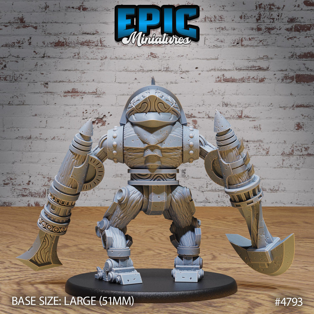 Destruction Automaton Option #4793 back DND miniature Steam Society 16k resin