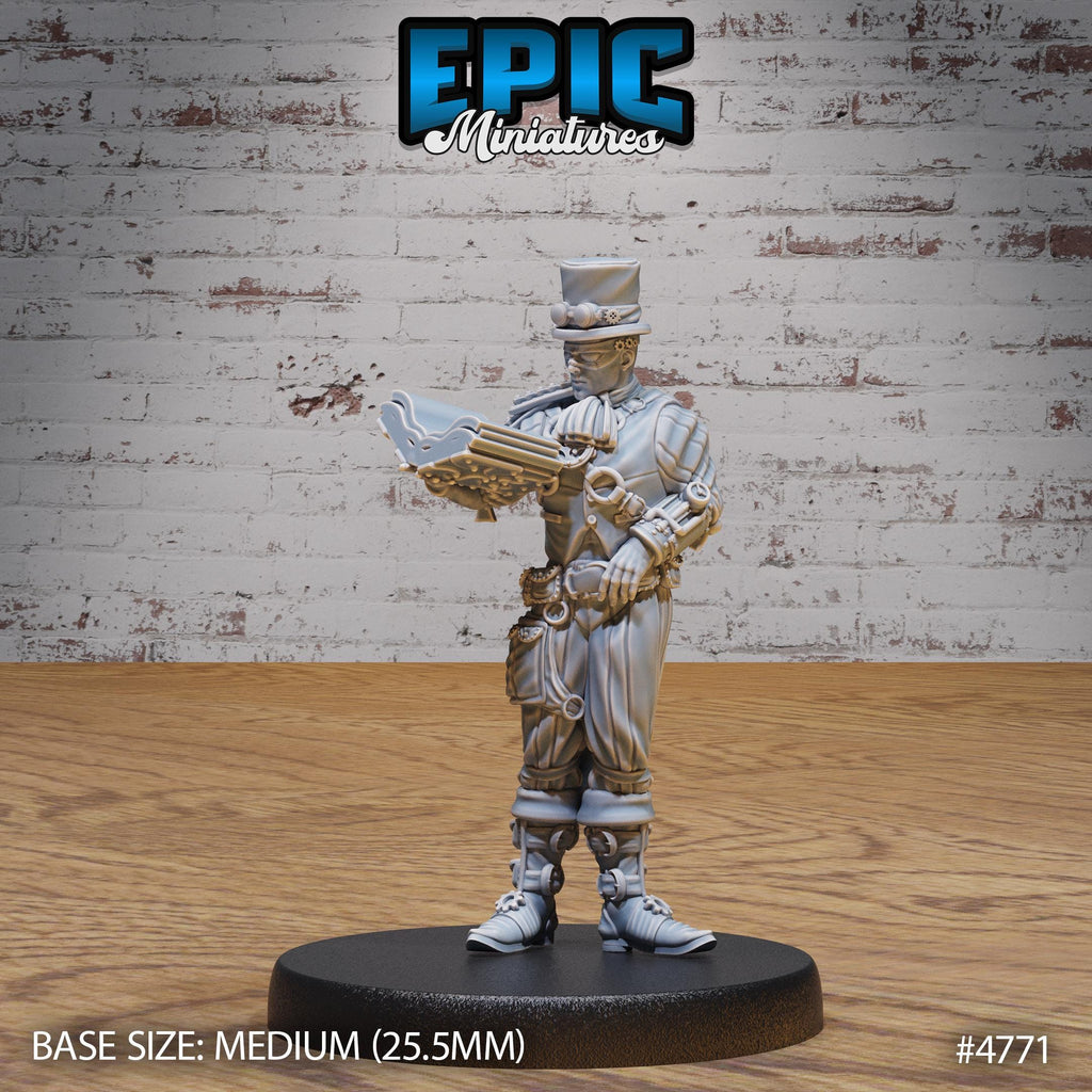 Esoteric Society Option #4771 front DND miniature Steam Society 16k resin