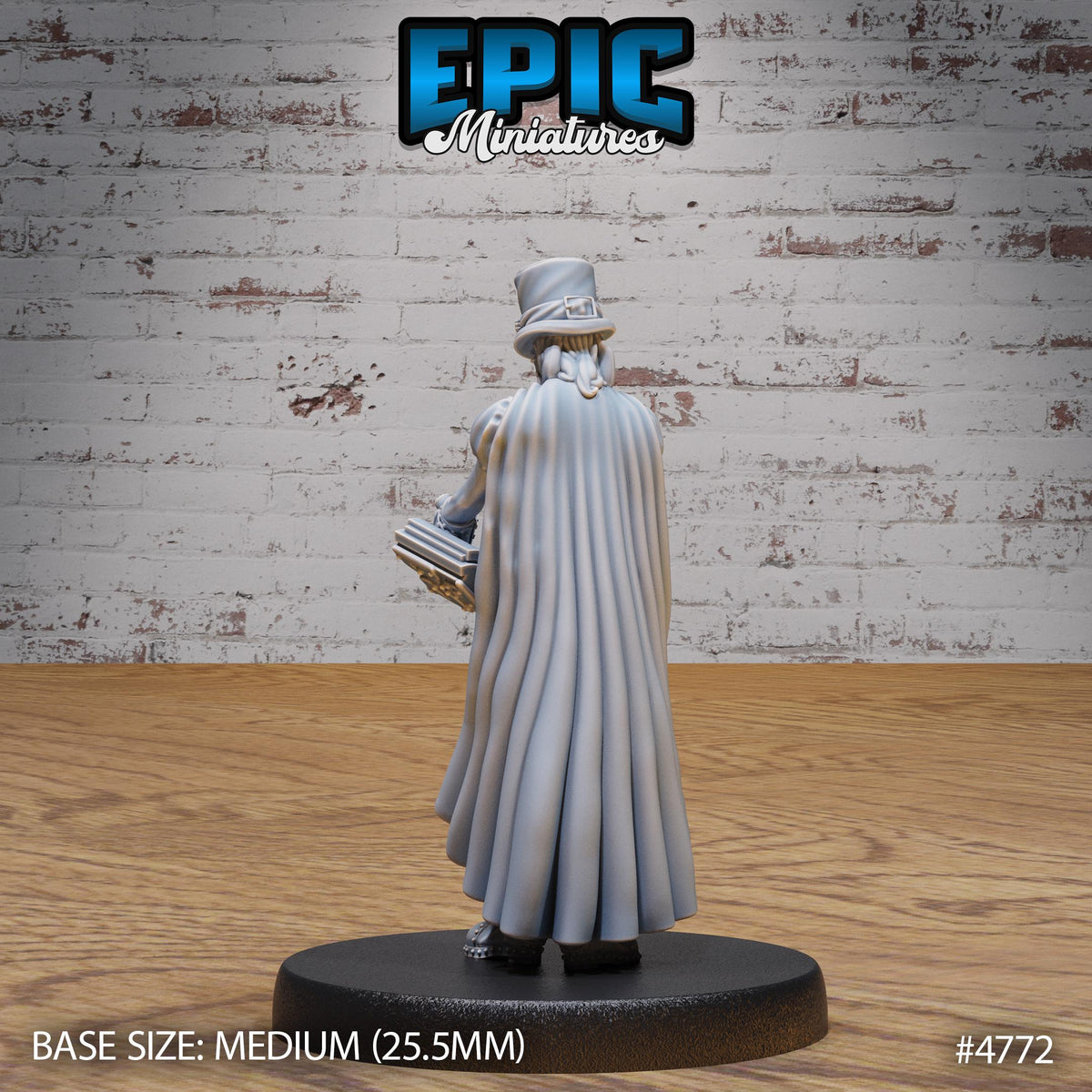 Esoteric Society Option #4772 back DND miniature Steam Society 16k resin