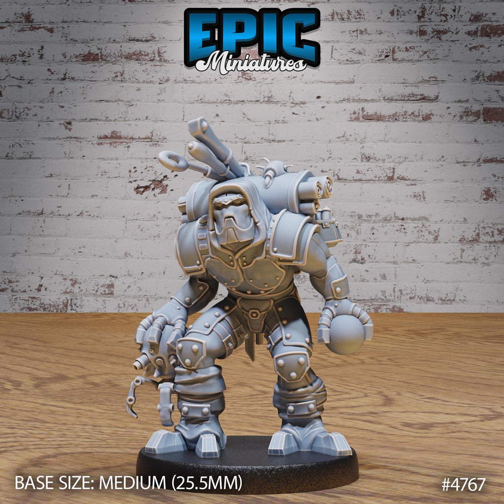Construct Alchemist Option #4767 front DND miniature Steam Society 16k resin