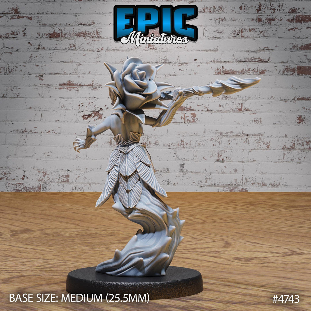 Rose Spirit Option #4743 back DND miniature Old Fables 16k resin