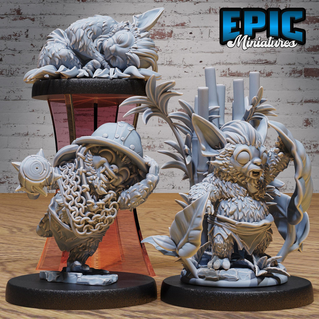 Baby Bugbear Set of 3 DND miniatures group photo Old Fables