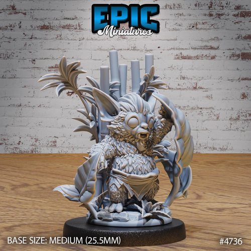 Baby Bugbear Option #4736 front DND miniature Old Fables 16k resin