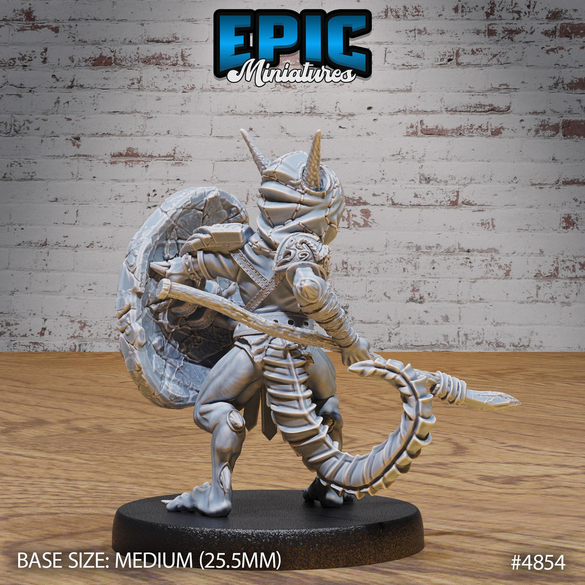 Kobold Minion Option #4854 back DND miniature Age of Dragons 16k resin