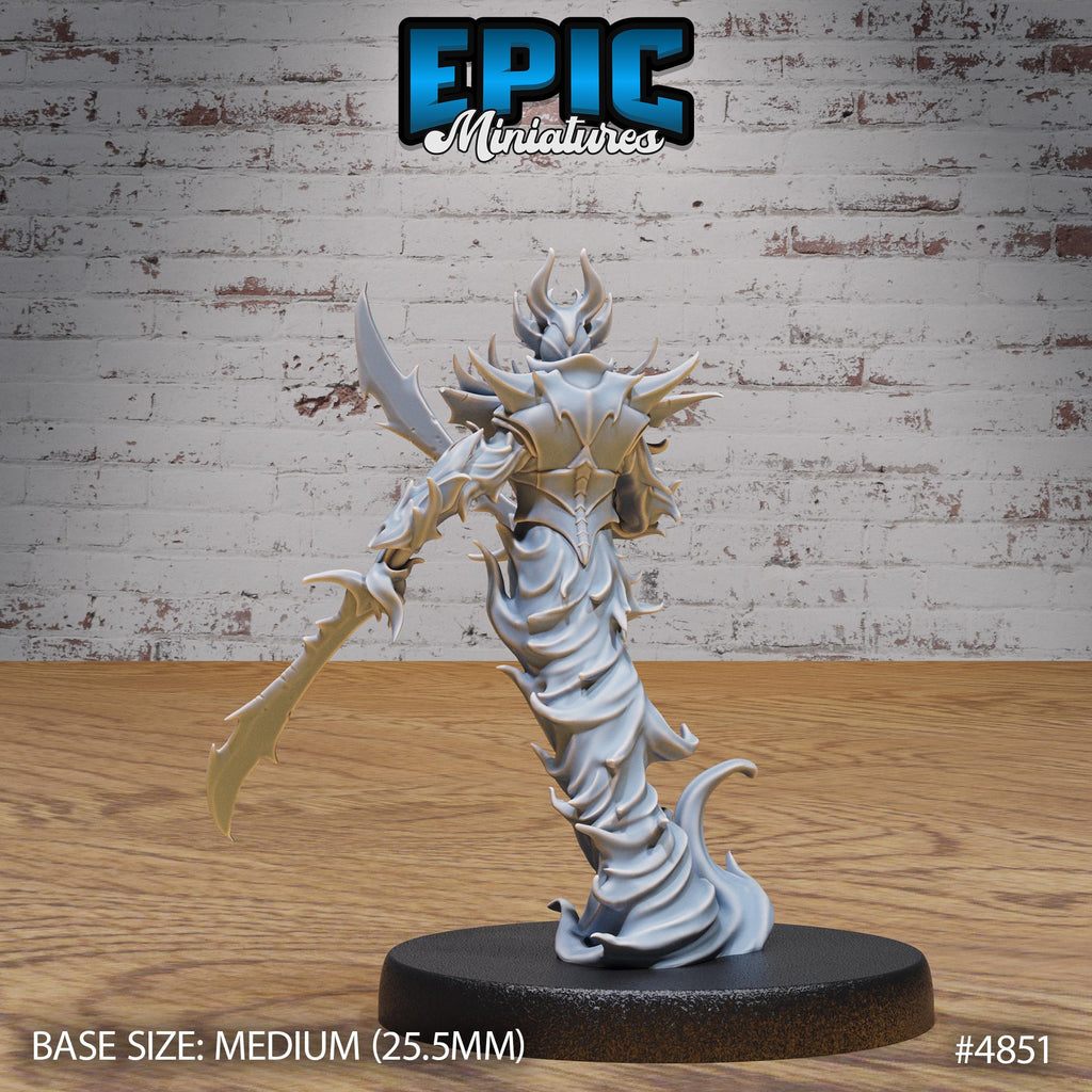 Flame Myrmidon Fire Option #4851 back DND miniature Age of Dragons 16k resin