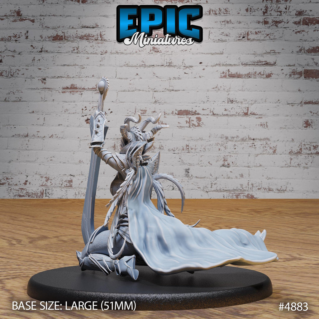 Queen Tiamat Avatar Option #4883 back DND miniature Age of Dragons 16k resin