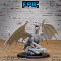 Classic Dragon Option #4878 front DND miniature Age of Dragons 16k resin