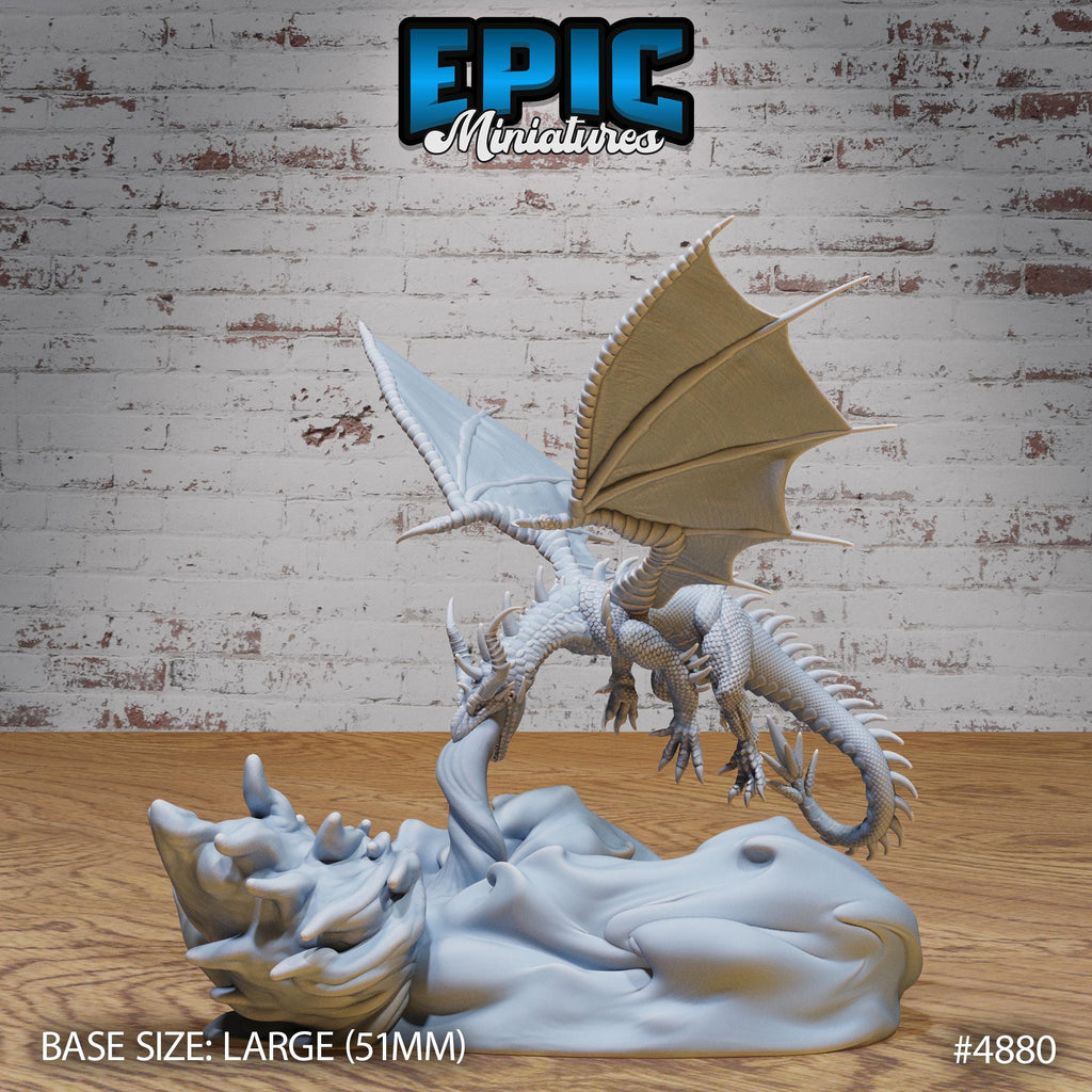 Classic Dragon Option #4880 front DND miniature Age of Dragons 16k resin