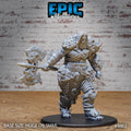Huge Giant Dragon Hunter Option #4863 front DND miniature Age of Dragons 16k resin