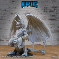 Gargantuan Inferno Dragon DND miniatures group photo Age of Dragons