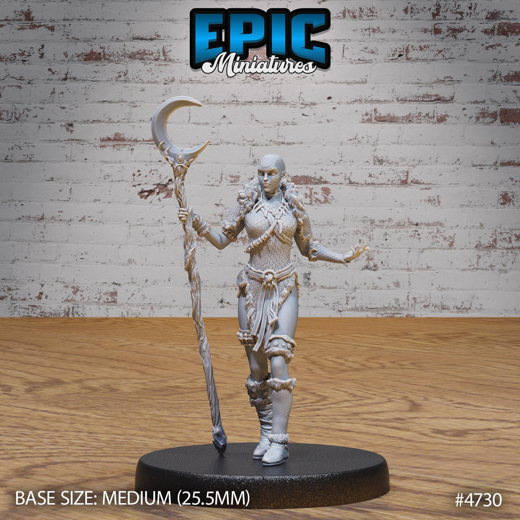 Moon Cultist Option #4730 front DND miniature Old Fables 16k resin