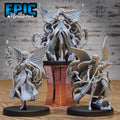Female Fey Adventurer Set of 3 DND miniatures group photo Old Fables