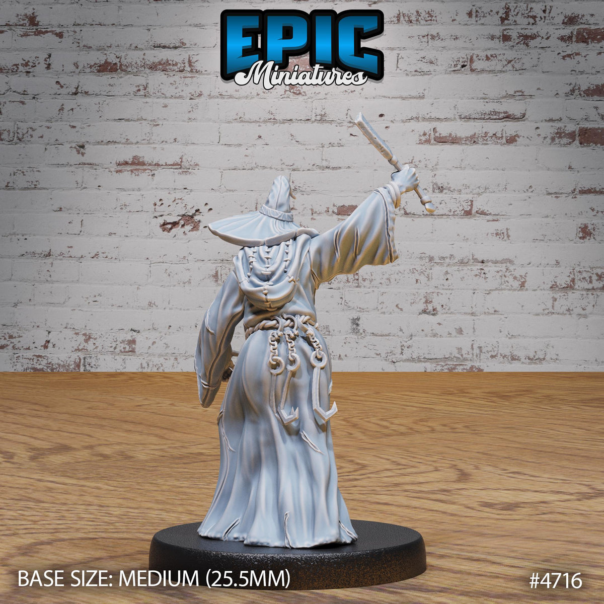 Green Hag Option #4716 back DND miniature Old Fables 16k resin