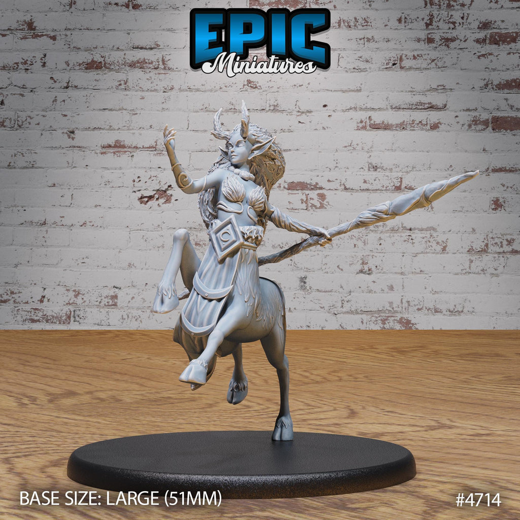 Faun Druid Option #4714 front DND miniature Old Fables 16k resin