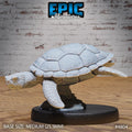 Sea Turtle Option #4804 (2) front DND miniature Mysterious Ocean 16k resin