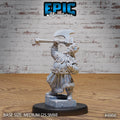 Dwarf King Option #4866 front DND miniature Age of Dragons 16k resin