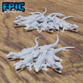 Lizard Swarm Set of 2 DND miniatures group photo Age of Dragons