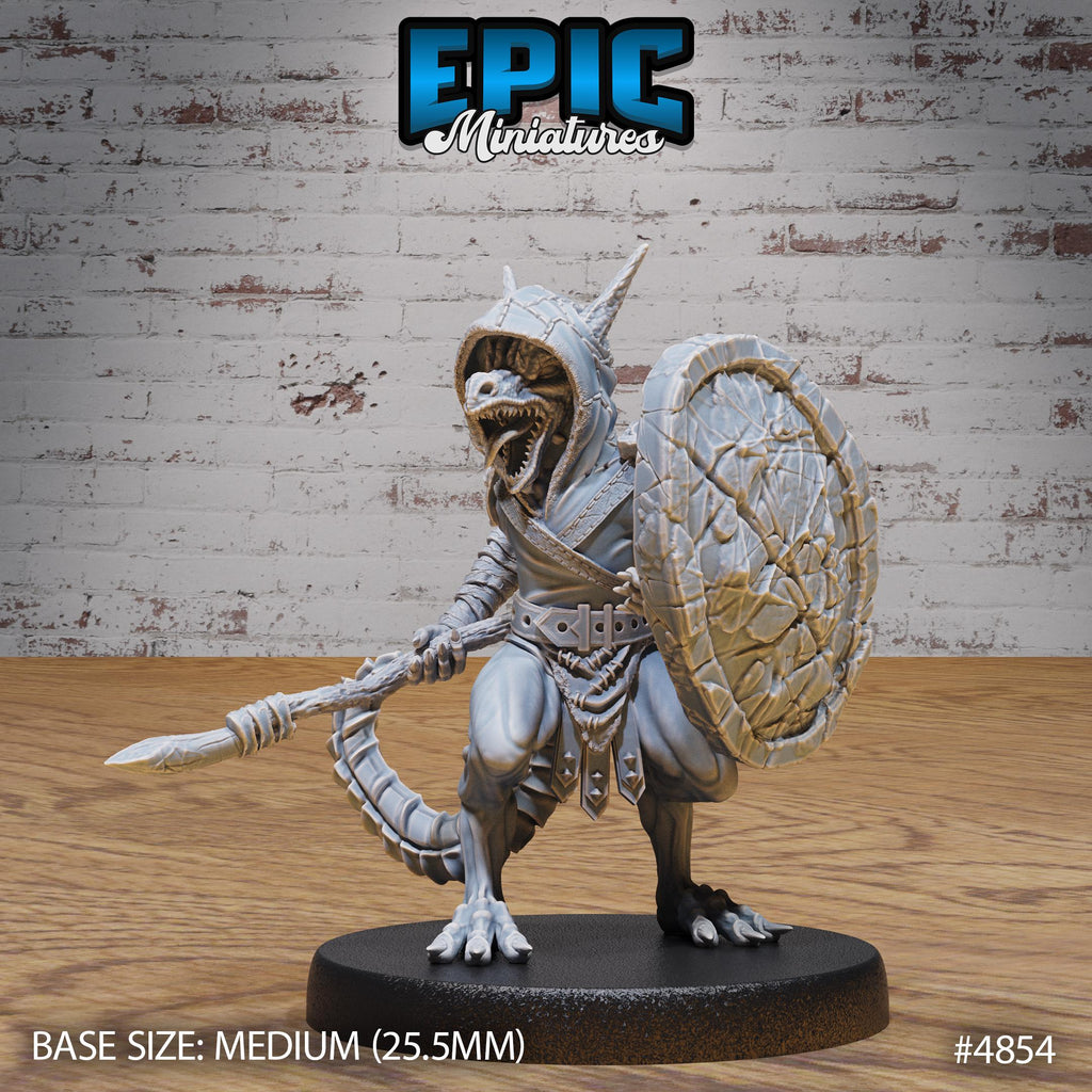 Kobold Minion Option #4854 front DND miniature Age of Dragons 16k resin