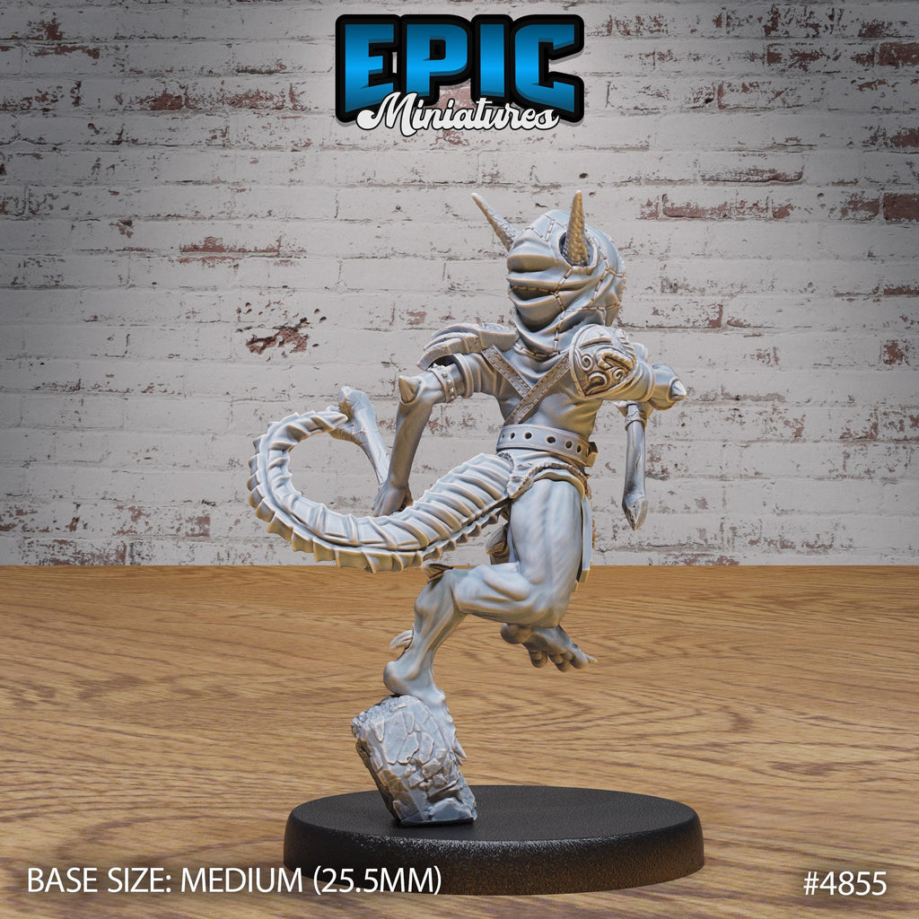 Kobold Minion Option #4855 back DND miniature Age of Dragons 16k resin