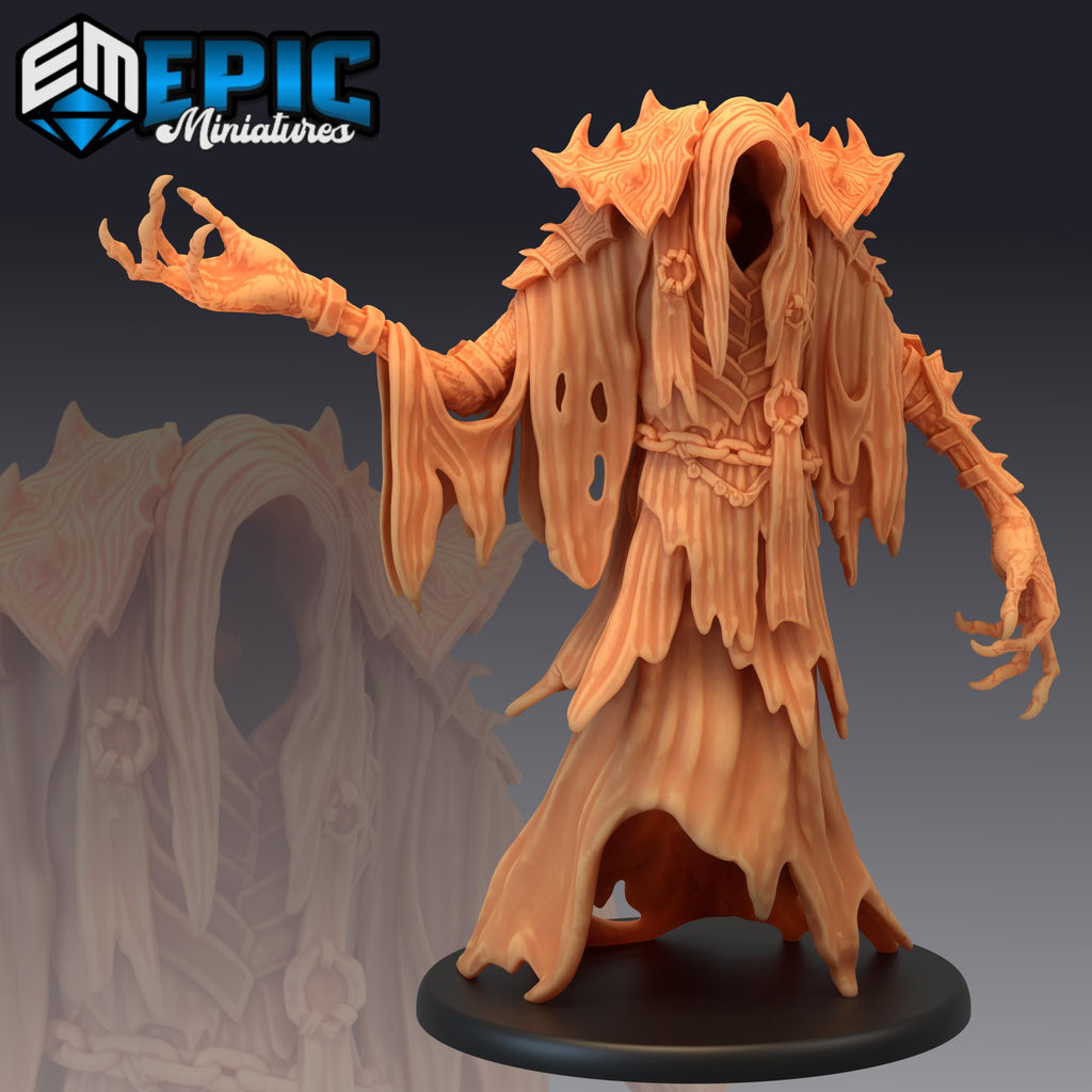 Death Death Magic front DND miniature Restless Bones 16k resin