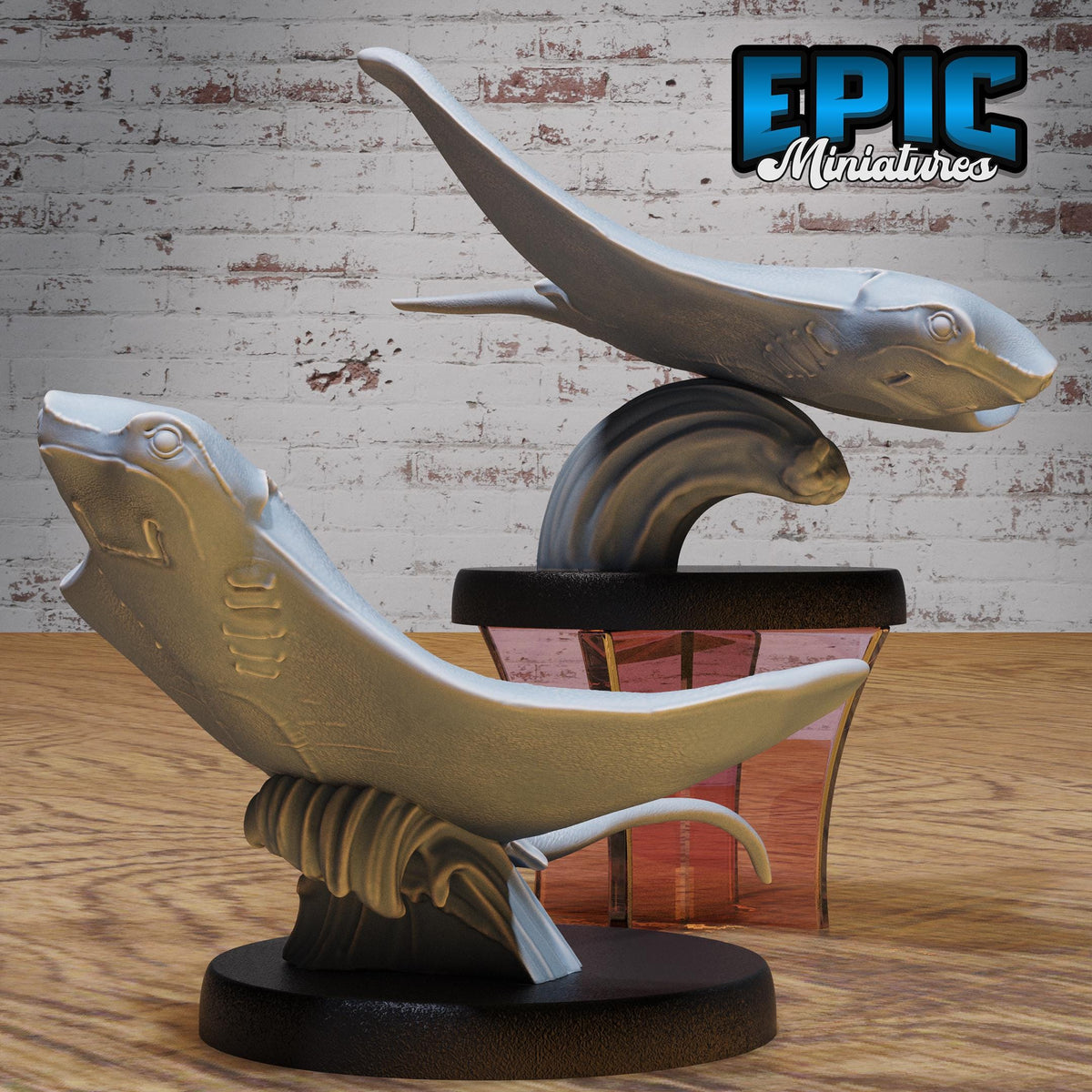 Stingray Set of 2 DND miniatures group photo Mysterious Ocean