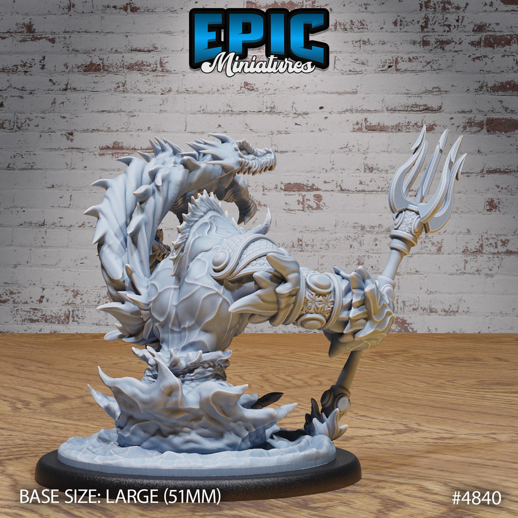 Water Elemental Guard Option #4840 back DND miniature Mysterious Ocean 16k resin