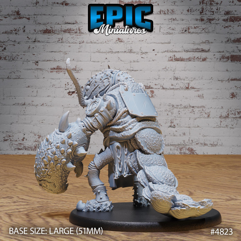 Lobster Folk Option #4823 back DND miniature Mysterious Ocean 16k resin