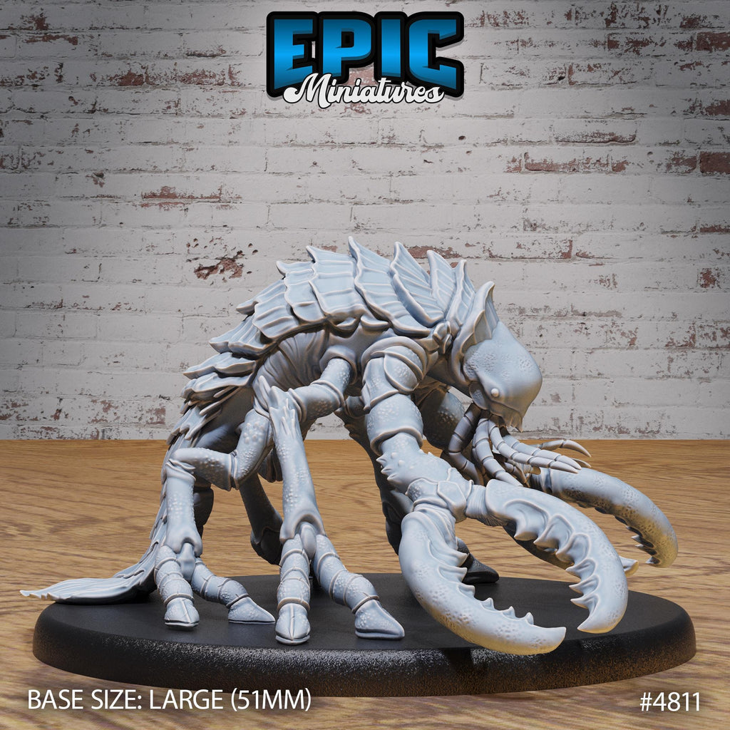 Chull Option #4811 front DND miniature Mysterious Ocean 16k resin