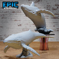 Humpback Whale Set of 2 DND miniatures group photo Mysterious Ocean