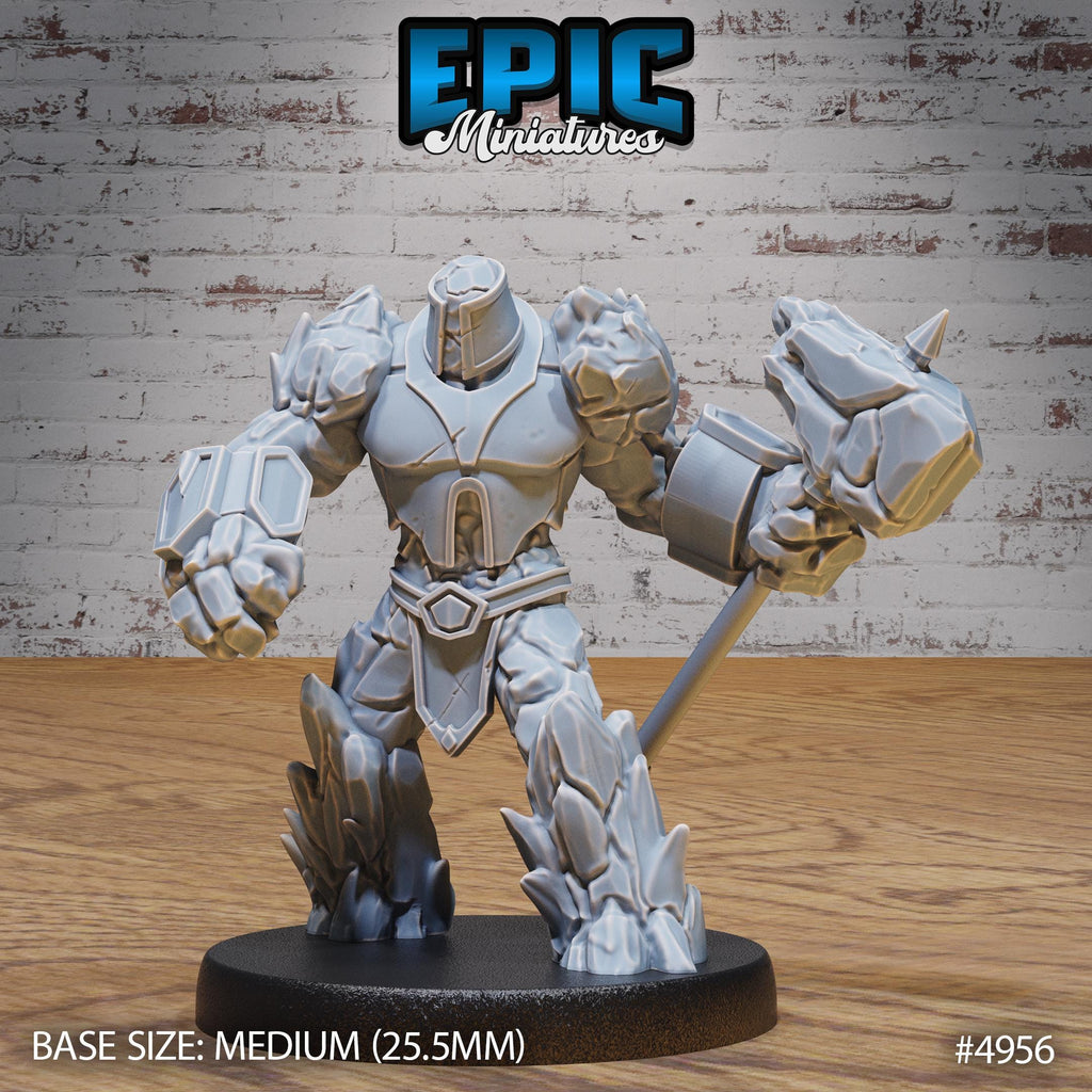 Myrmidon Earth Option #4956 front DND miniature Savage Attack 16k resin