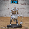 Orc Warrior Option #4951 front DND miniature Savage Attack 16k resin