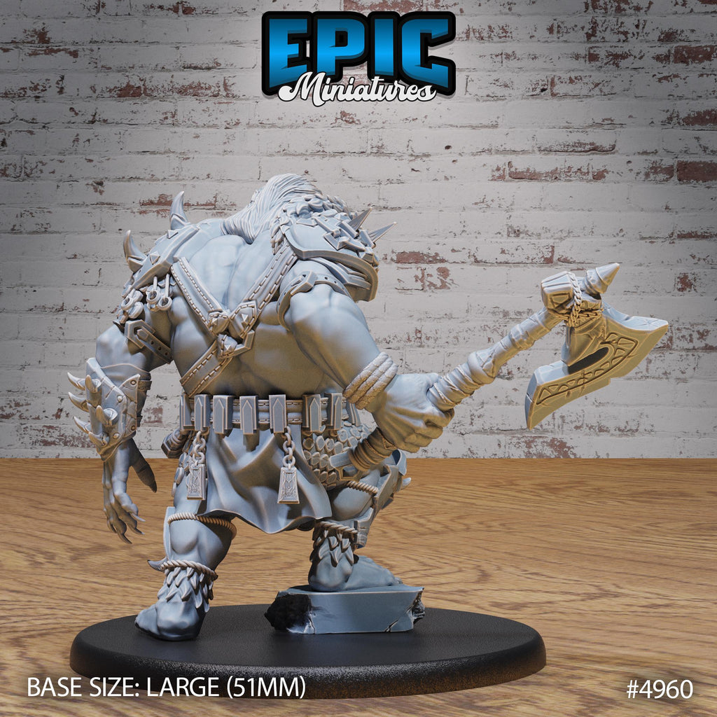 Bugbear Raider Option #4960 back DND miniature Savage Attack 16k resin