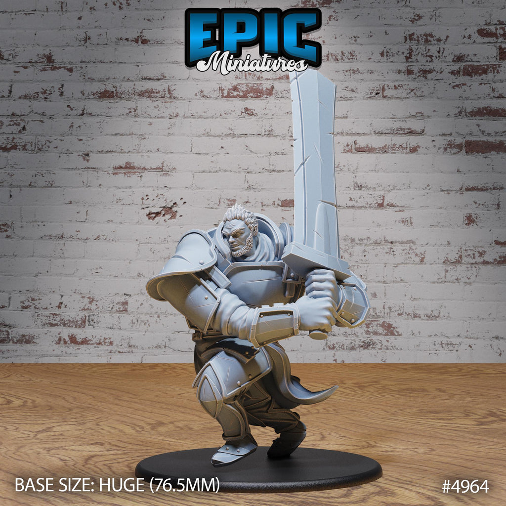Fire Giant Option #4964 front DND miniature Savage Attack 16k resin