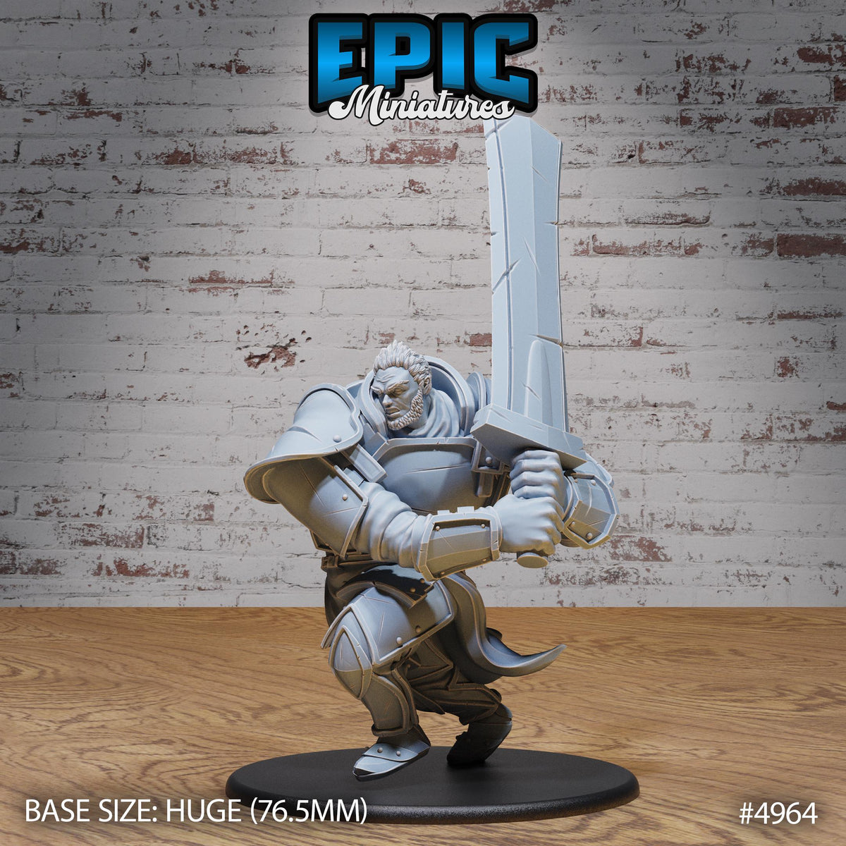 Fire Giant Option #4964 front DND miniature Savage Attack 16k resin