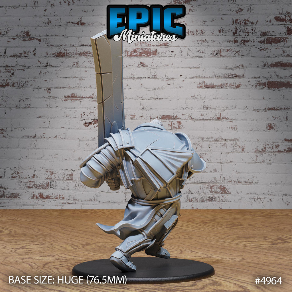 Fire Giant Option #4964 back DND miniature Savage Attack 16k resin